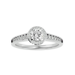 Penny Halo Ring