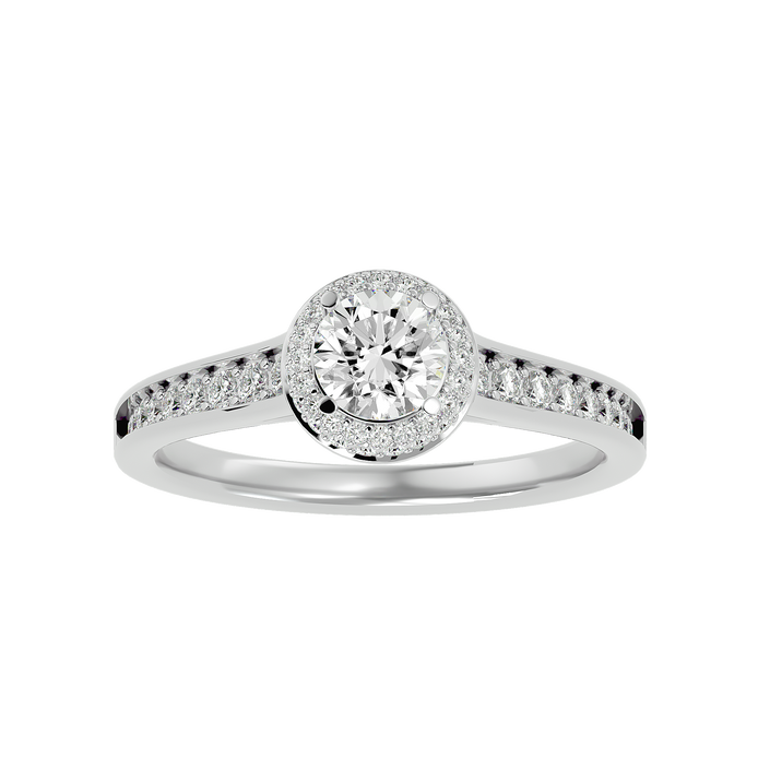Penny Halo Ring