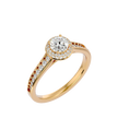 Penny Halo Ring