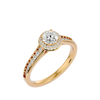 Penny Halo Ring