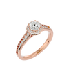 Penny Halo Ring