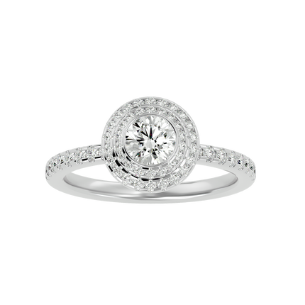 Rhea Halo Ring