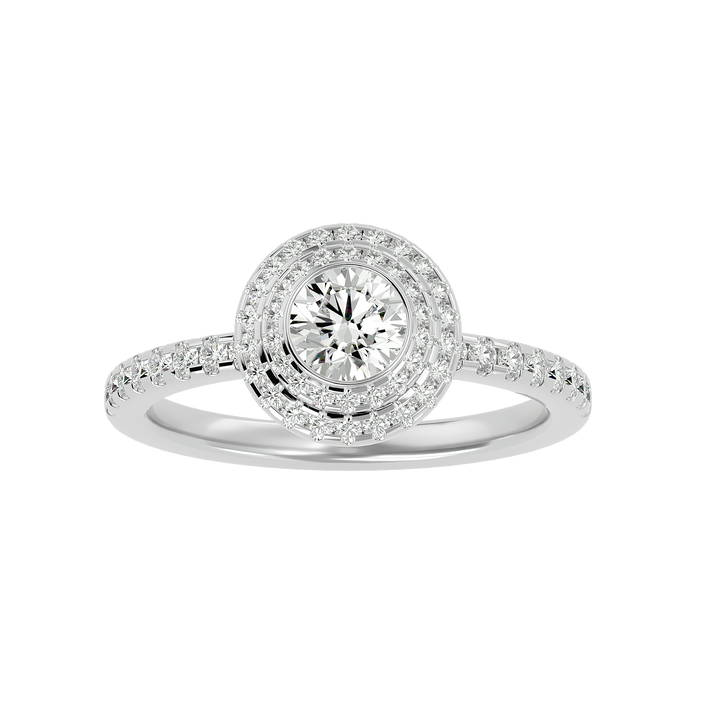 Rhea Halo Ring