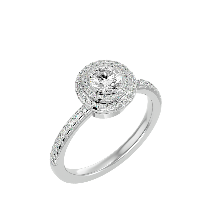 Rhea Halo Ring