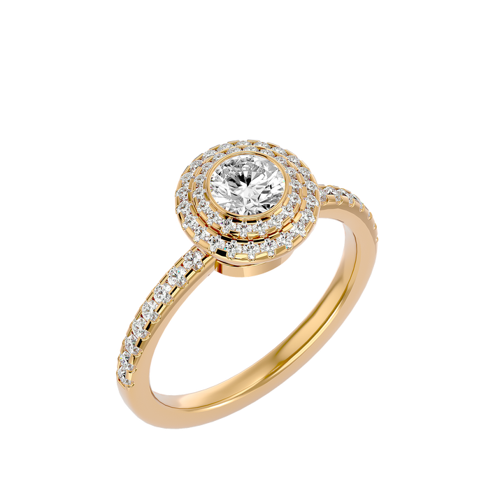 Rhea Halo Ring