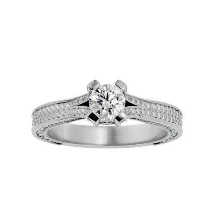 Calliope Solitaire Ring