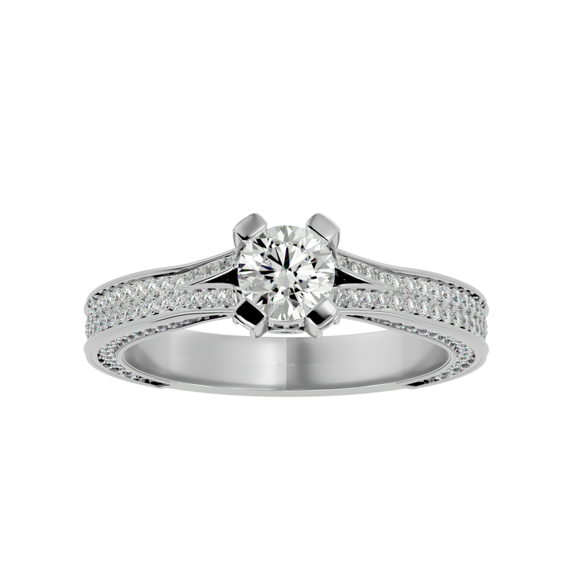 Calliope Solitaire Ring