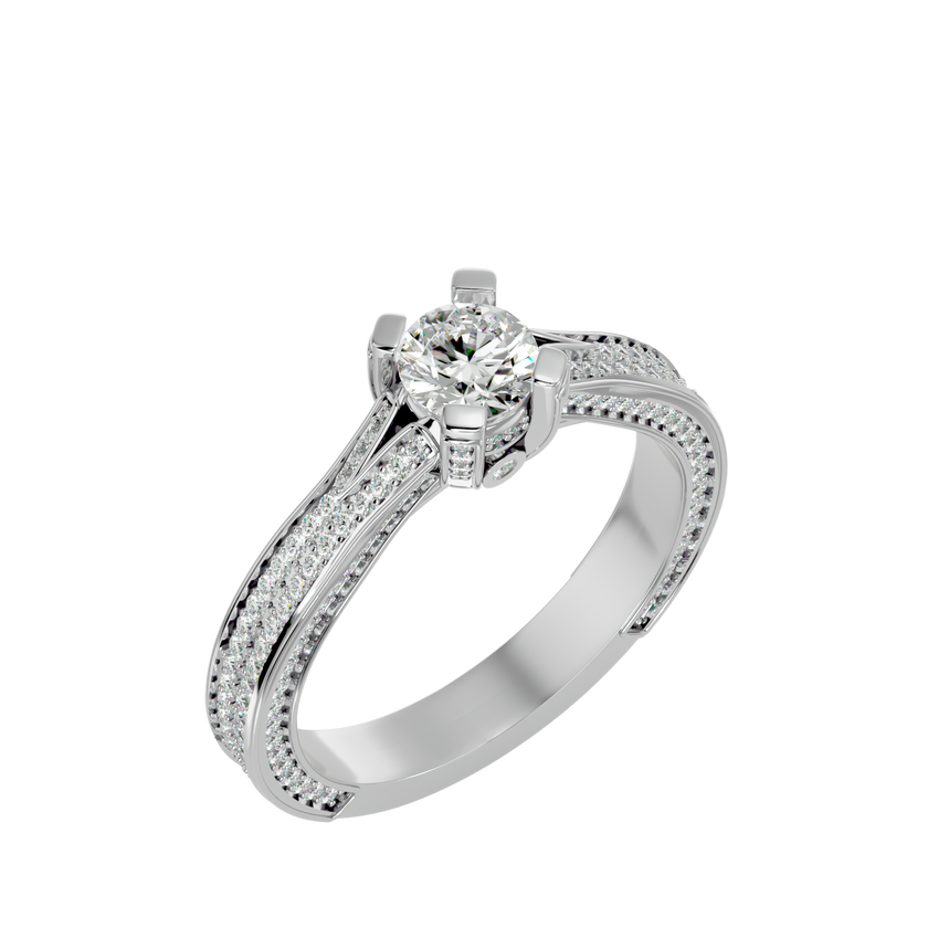 Calliope Solitaire Ring