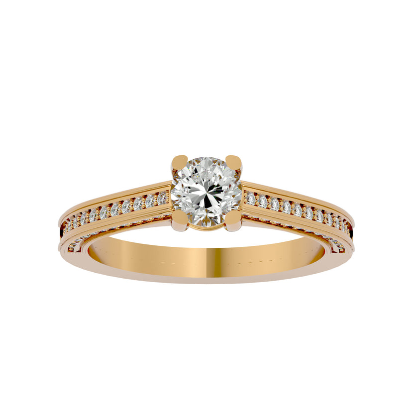 Frankie Solitaire Ring