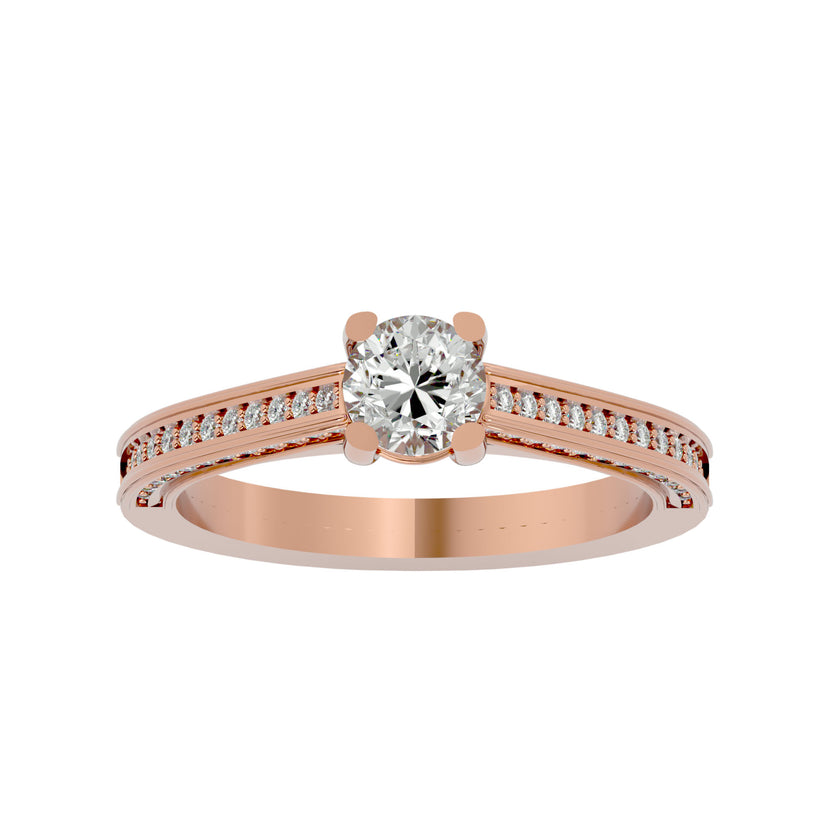 Frankie Solitaire Ring