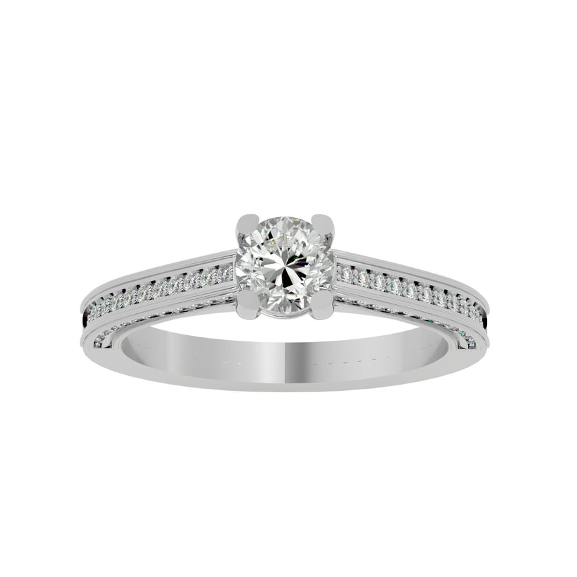 Frankie Solitaire Ring