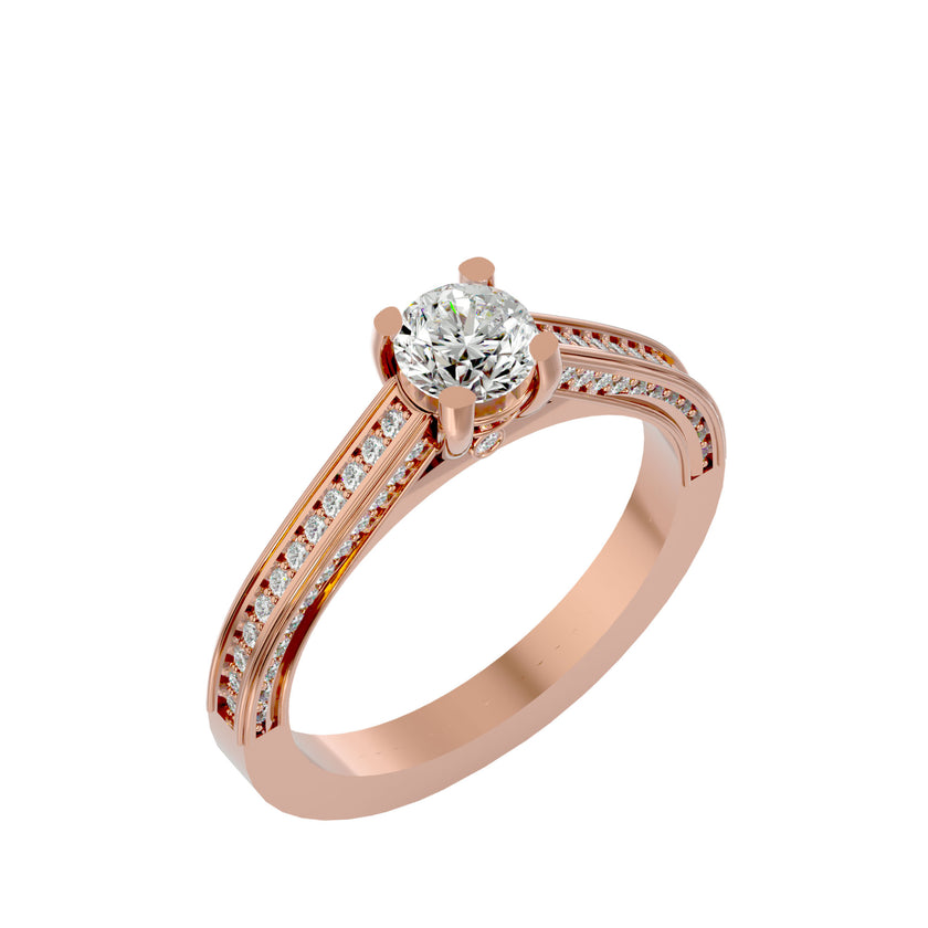 Frankie Solitaire Ring