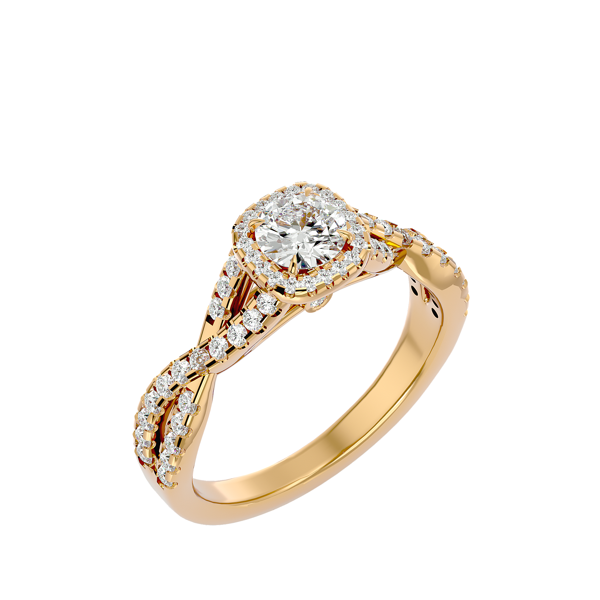 Paisleigh Halo Ring