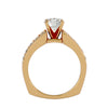 Miah Solitaire Ring