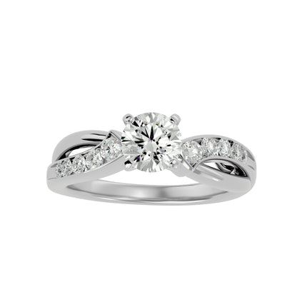Opal Solitaire Ring