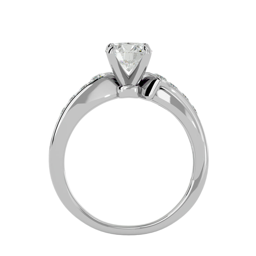 Opal Solitaire Ring