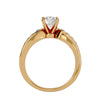 Opal Solitaire Ring