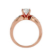 Opal Solitaire Ring