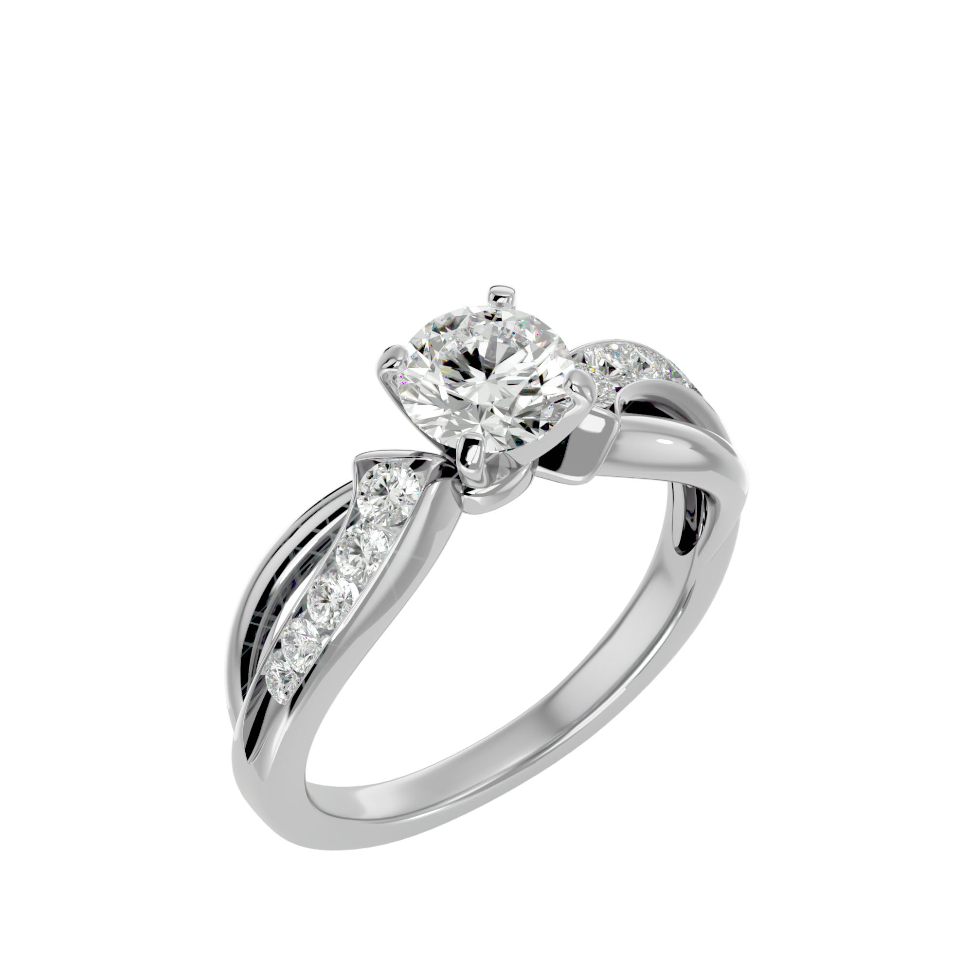 Opal Solitaire Ring