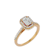 Deborah Halo Ring