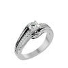 Tori Solitaire Ring