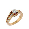 Tori Solitaire Ring