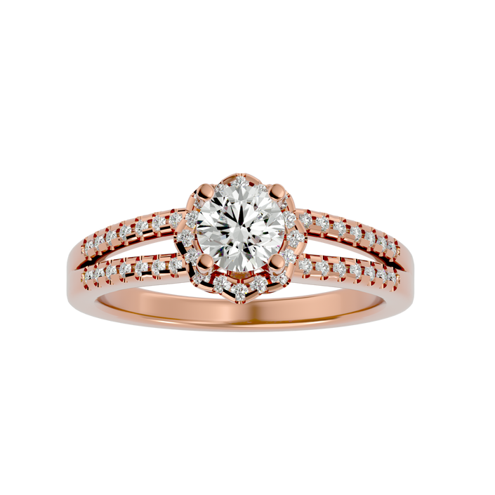 Braylee Halo Ring