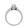 Braylee Halo Ring