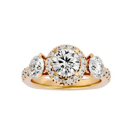 Savanna Three Stone Ring