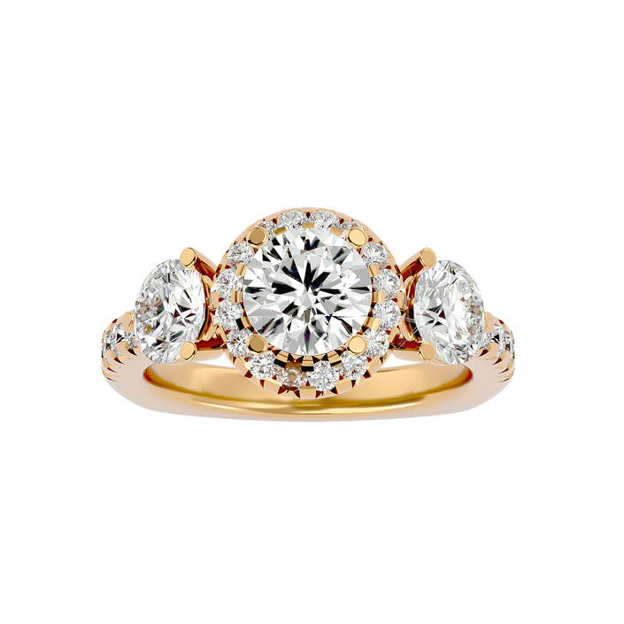 Savanna Three Stone Ring
