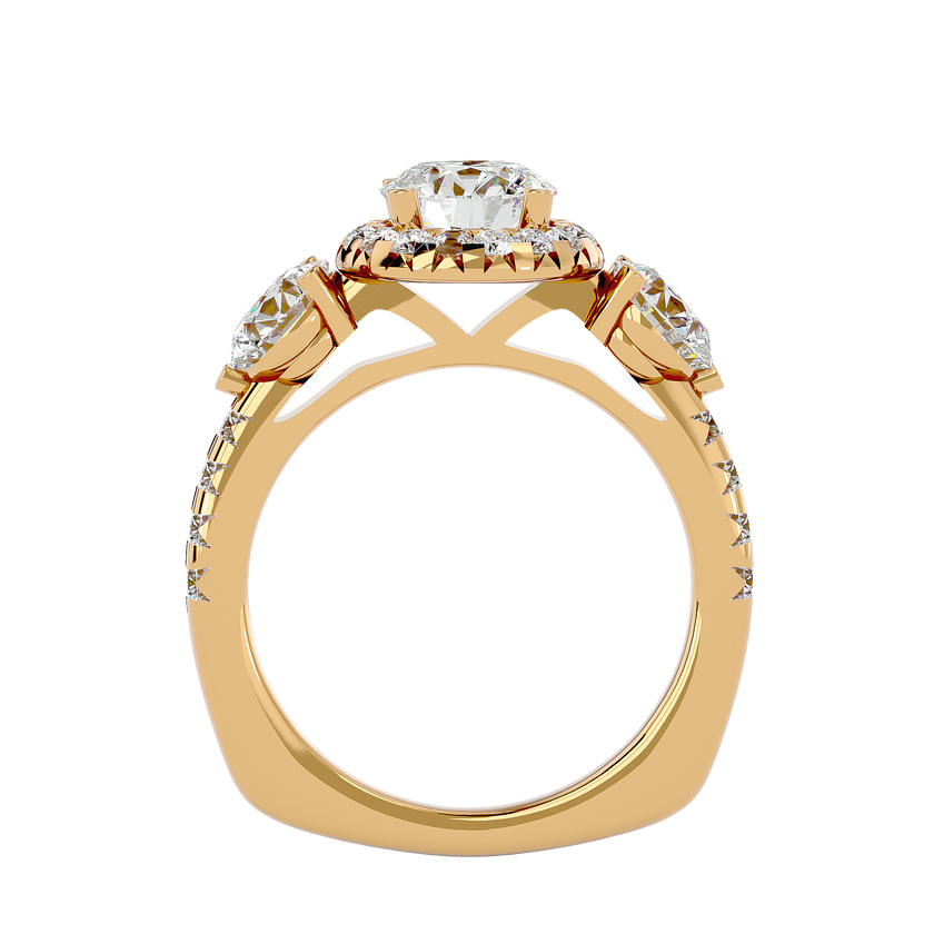 Savanna Three Stone Ring