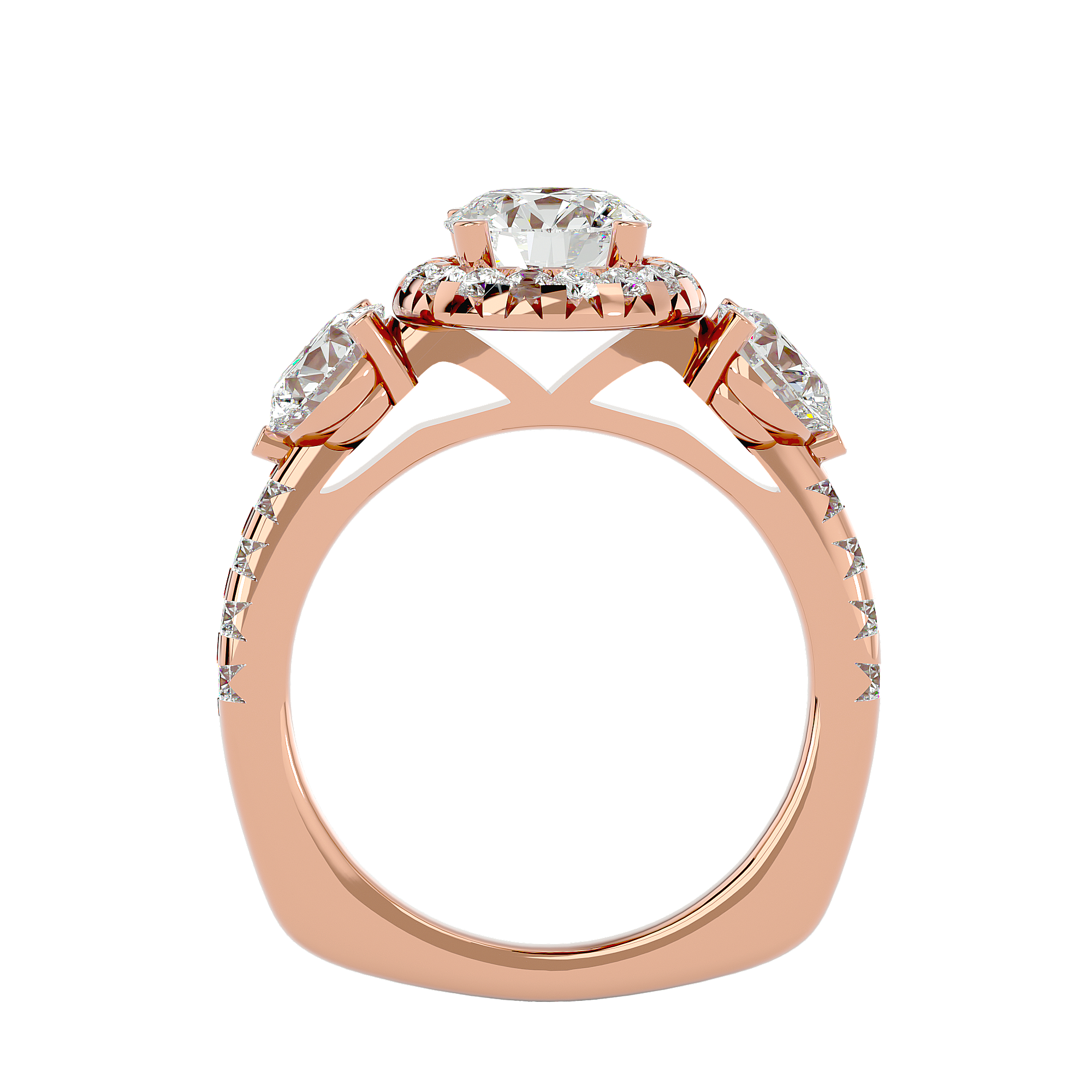 Savanna Three Stone Ring