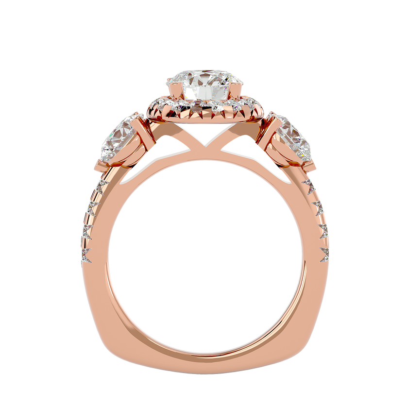 Savanna Three Stone Ring