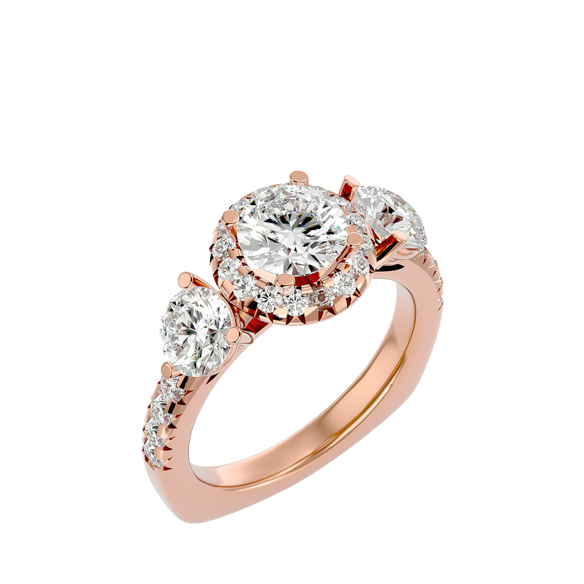 Savanna Three Stone Ring